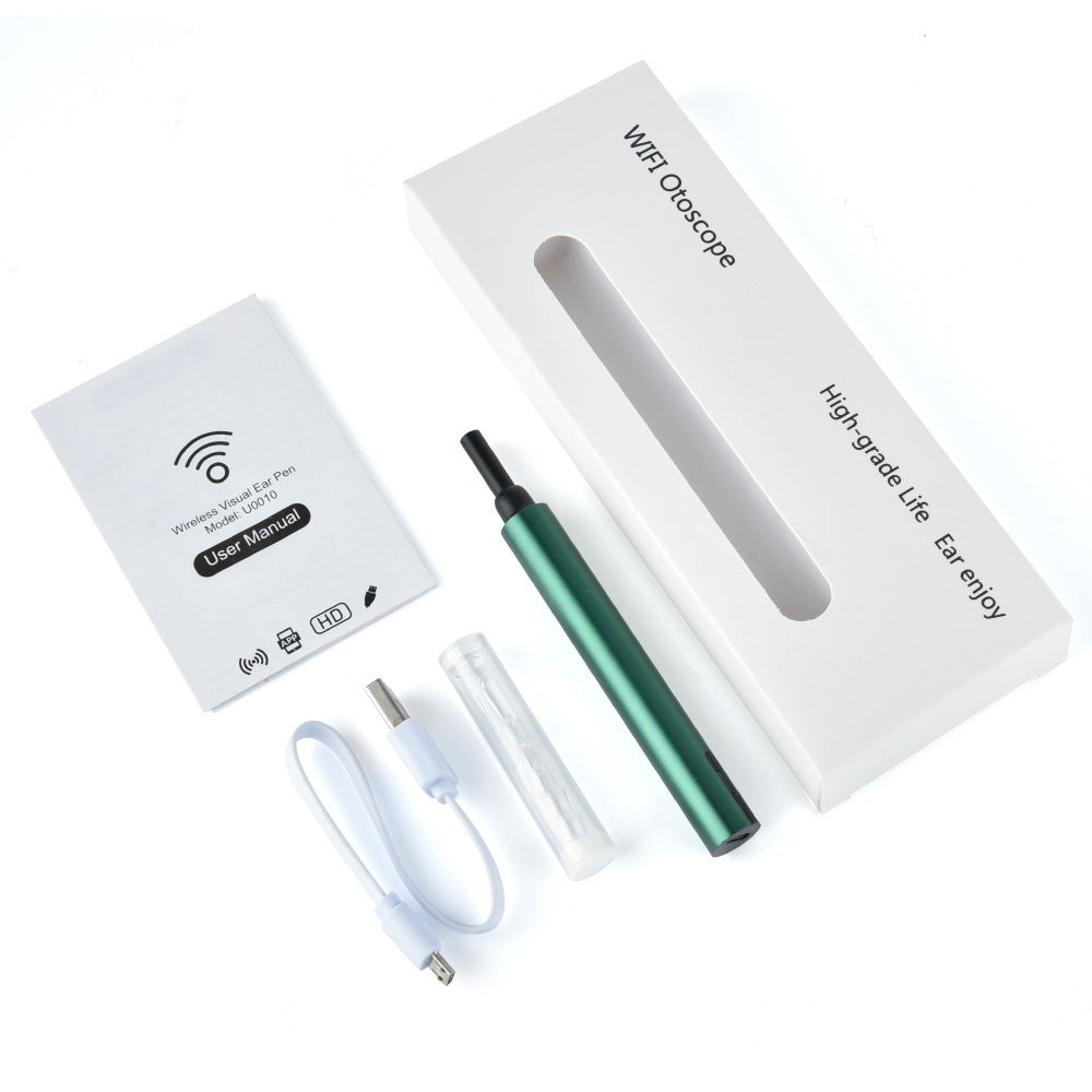 Otoscopio visual inalámbrico WiFi (cámara para oído)
