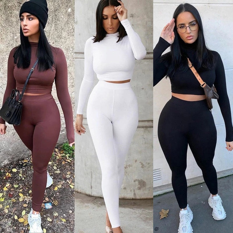 Leggings deportivos de tiro alto (elásticos y ceñidos)