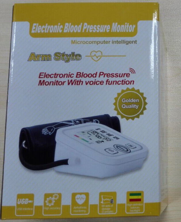 Tensiómetro de brazo automático con voz inteligente (hogar)