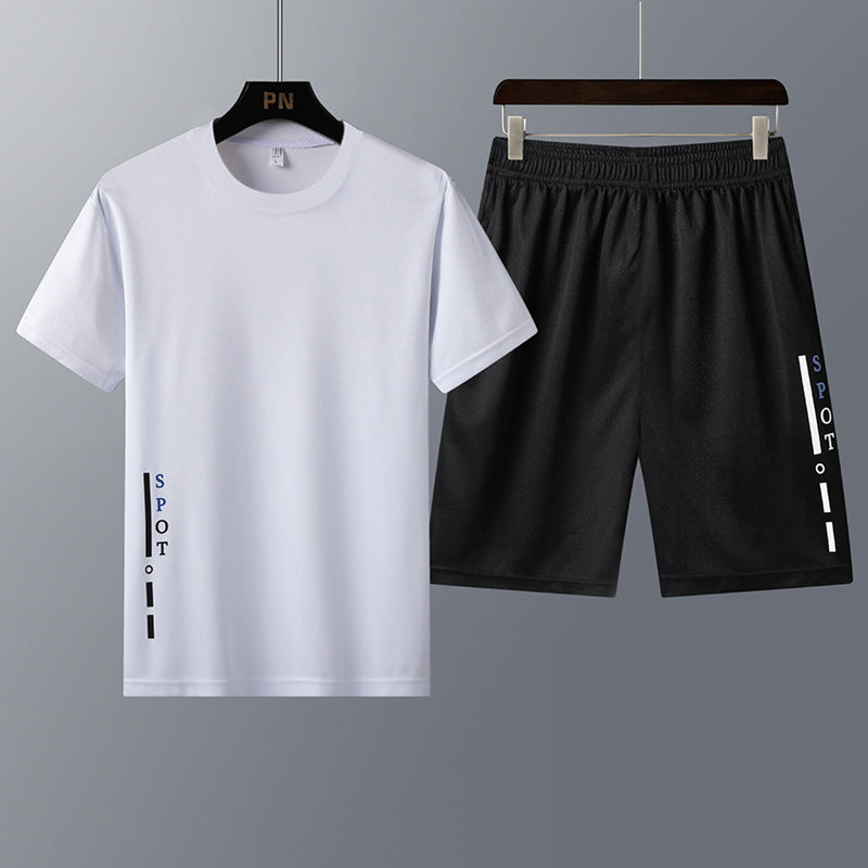 Conjunto deportivo juvenil (2 piezas): camiseta manga corta + short
