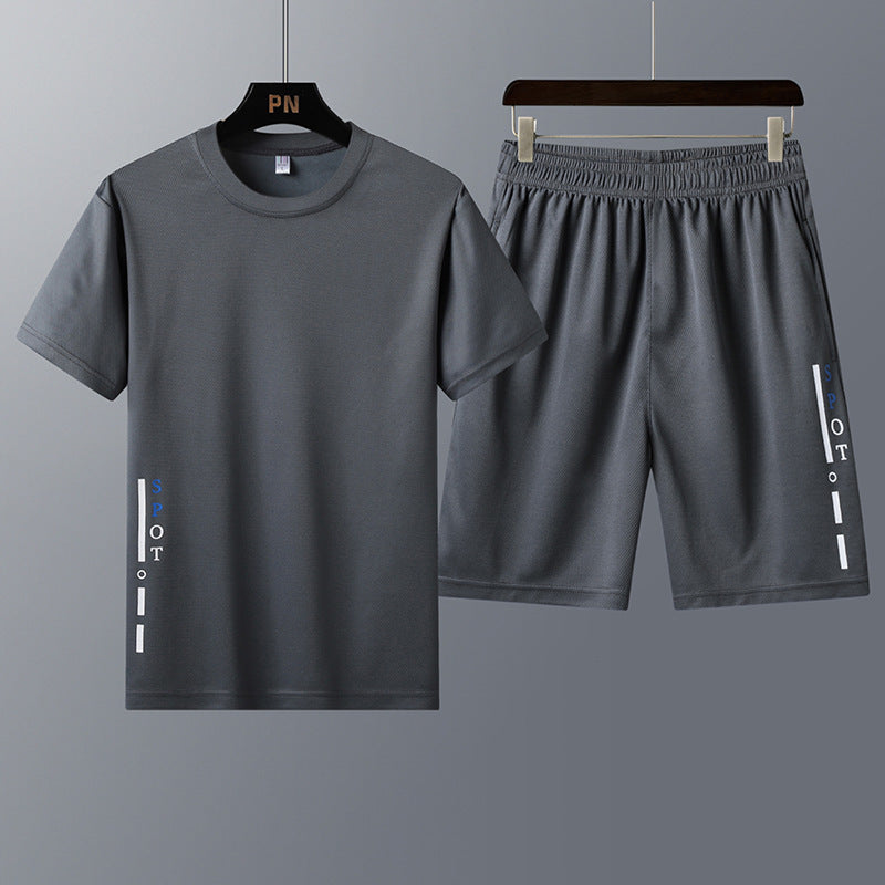 Conjunto deportivo juvenil (2 piezas): camiseta manga corta + short