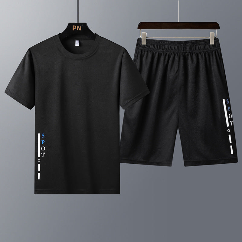 Conjunto deportivo juvenil (2 piezas): camiseta manga corta + short
