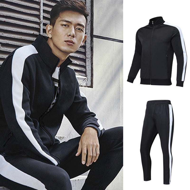 Conjunto deportivo 2 piezas con chaqueta de manga larga afelpada (polar)