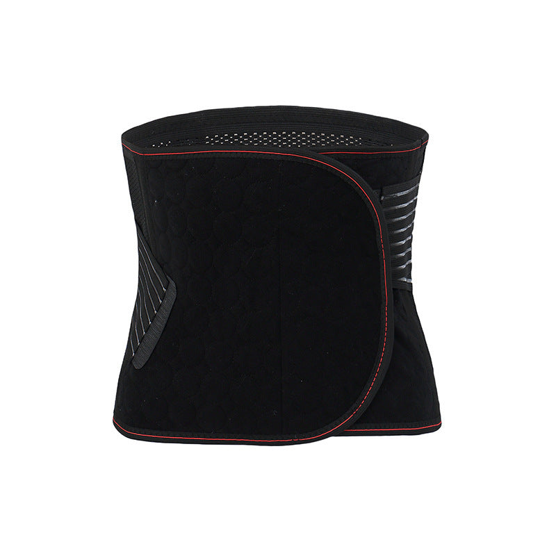 Faja lumbar deportiva con doble ajuste y varillas de soporte