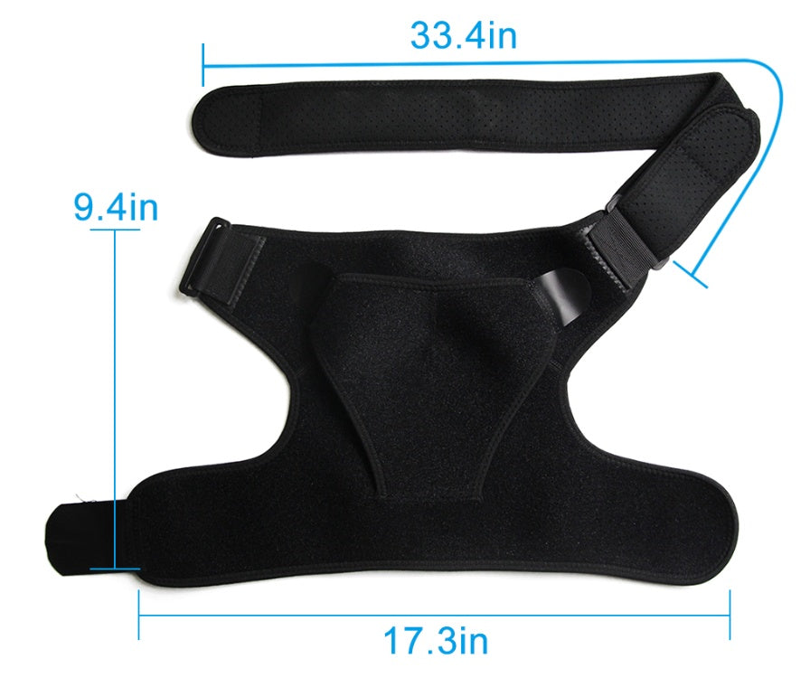 Soporte de hombro de neopreno (estabilizador) — lesión, luxación y artritis