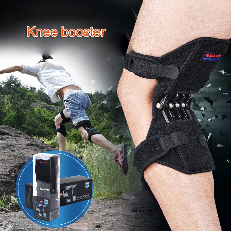 Rodillera con resorte (patella booster) de alta calidad — soporte deportivo