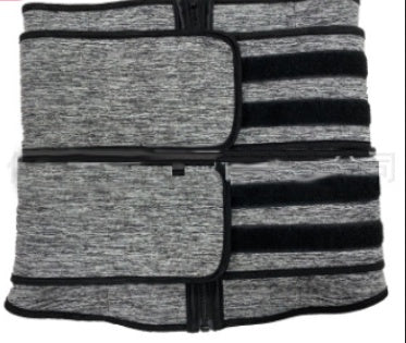 Faja deportiva de cintura (corset/sweat belt) — abdomen y lumbar