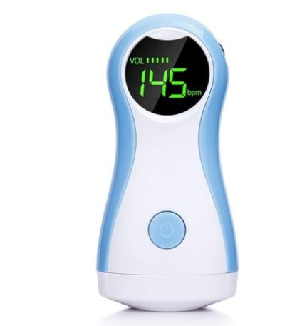 Doppler fetal integrado con auriculares (portátil)