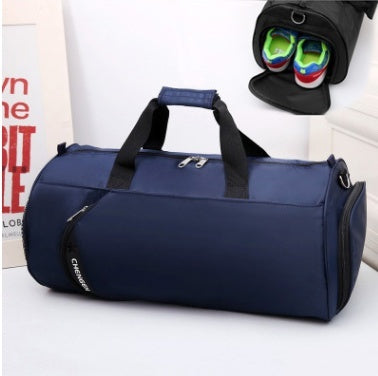 Bolso deportivo impermeable tipo duffel (hombre/unisex) — gym, fútbol y baloncesto