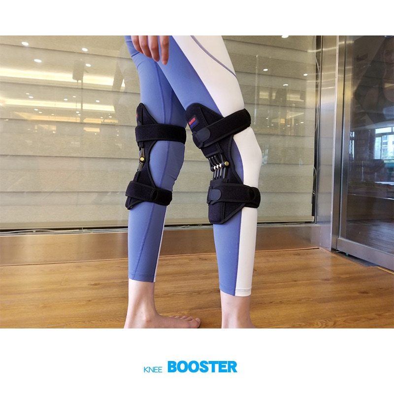 Rodillera con resorte (patella booster) de alta calidad — soporte deportivo