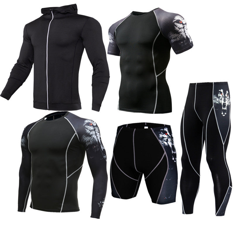 Conjunto de running de secado rápido (sportswear)
