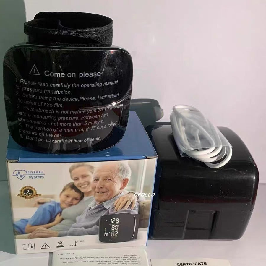 Tensiómetro de muñeca recargable (electrónico doméstico)