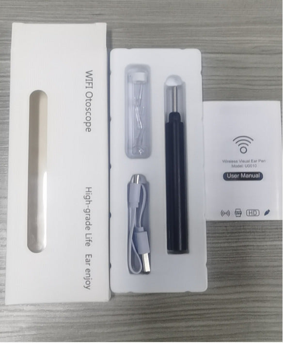 Otoscopio visual inalámbrico WiFi (cámara para oído)
