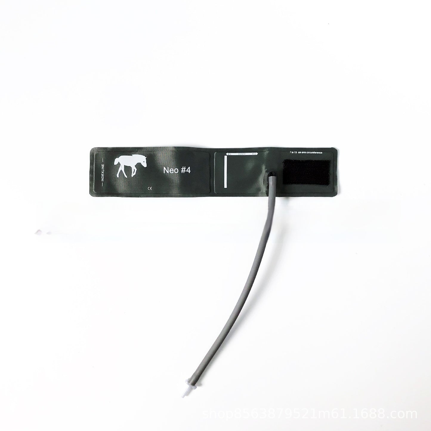 Manguito para tensiómetro veterinario (nylon, sin vejiga, resistente)
