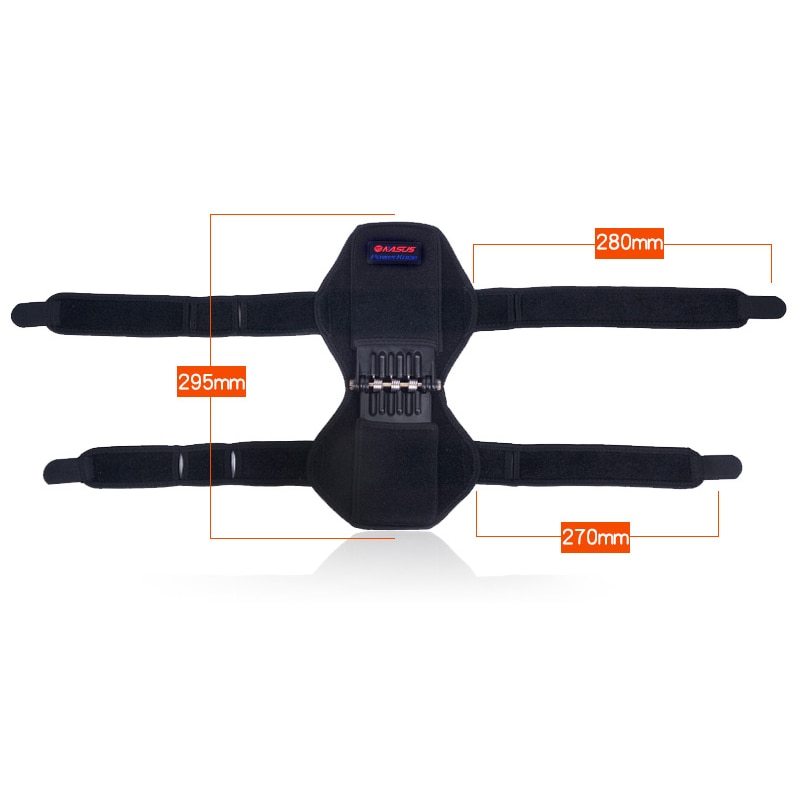 Rodillera con resorte (patella booster) de alta calidad — soporte deportivo