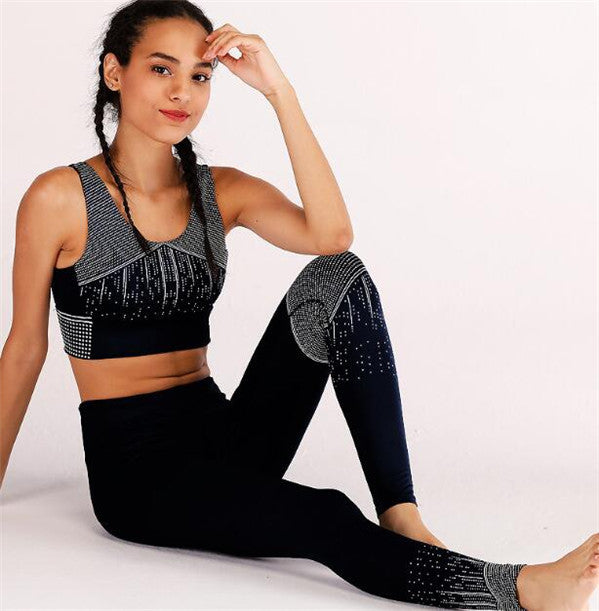 Conjunto de yoga antihumedad (secado rápido)