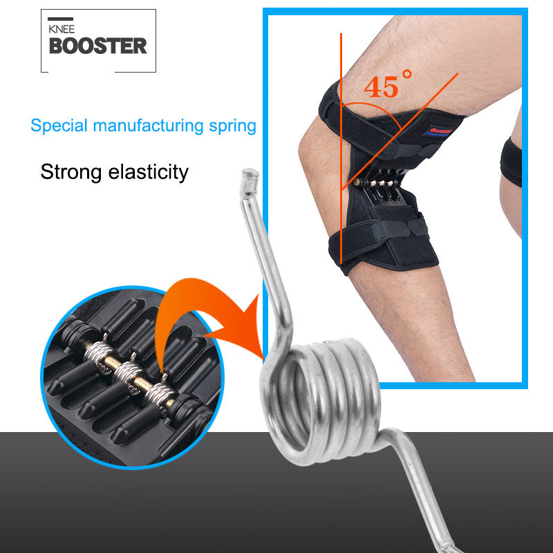 Rodillera con resorte (patella booster) de alta calidad — soporte deportivo