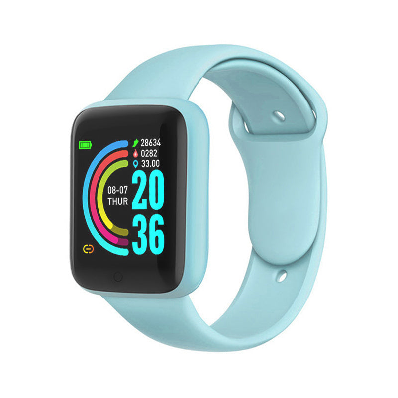 Pulsera inteligente (ritmo cardíaco, presión arterial y pasos)