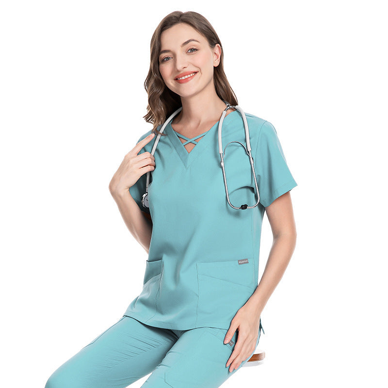 Uniforme Médico Elástico para Enfermería y Quirófano