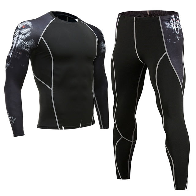 Conjunto de running de secado rápido (sportswear)