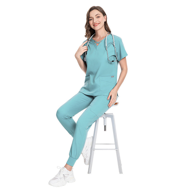 Uniforme Médico Elástico para Enfermería y Quirófano