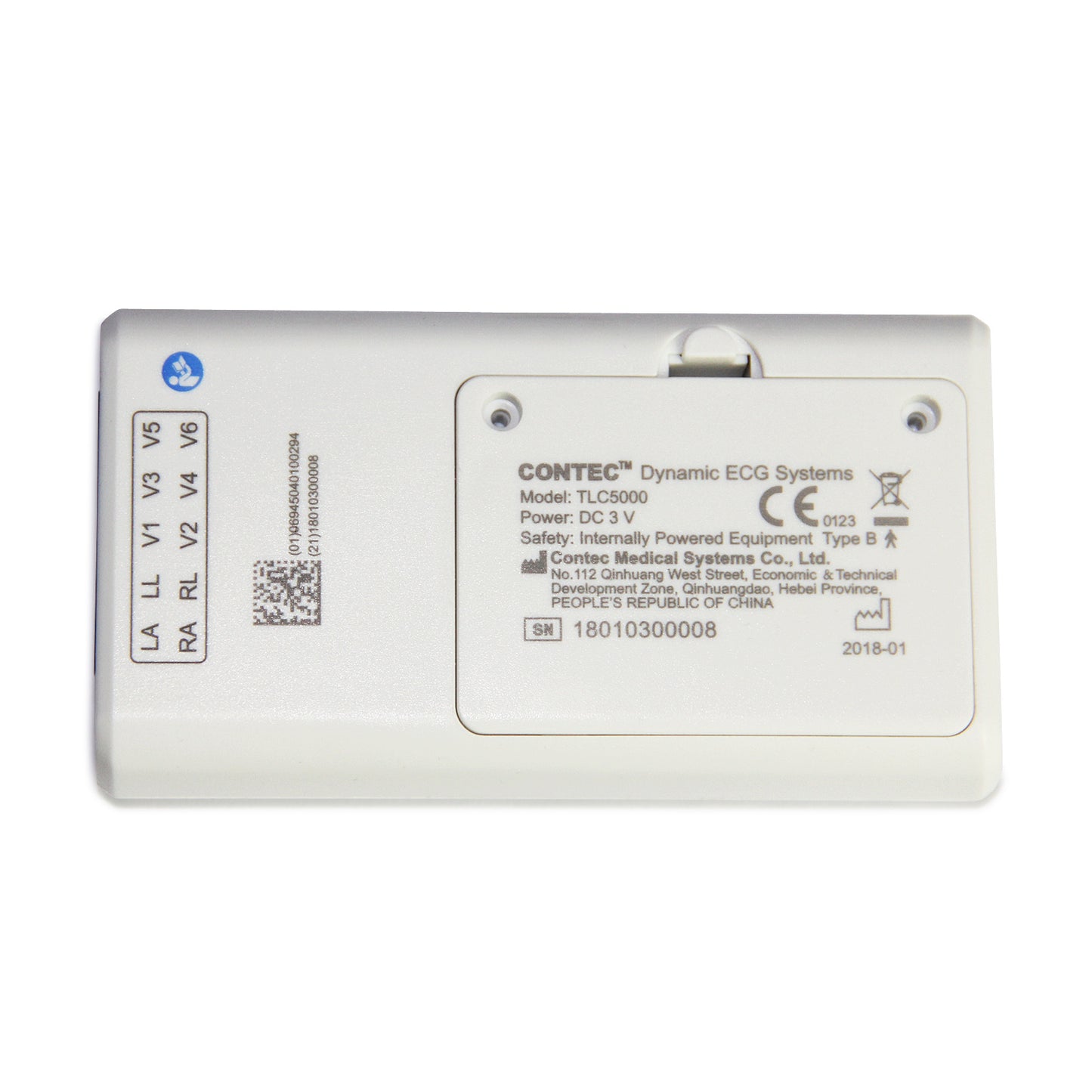 Holter ECG/EKG 12 canales (12 derivaciones) 24 h con software para PC Multilenguaje