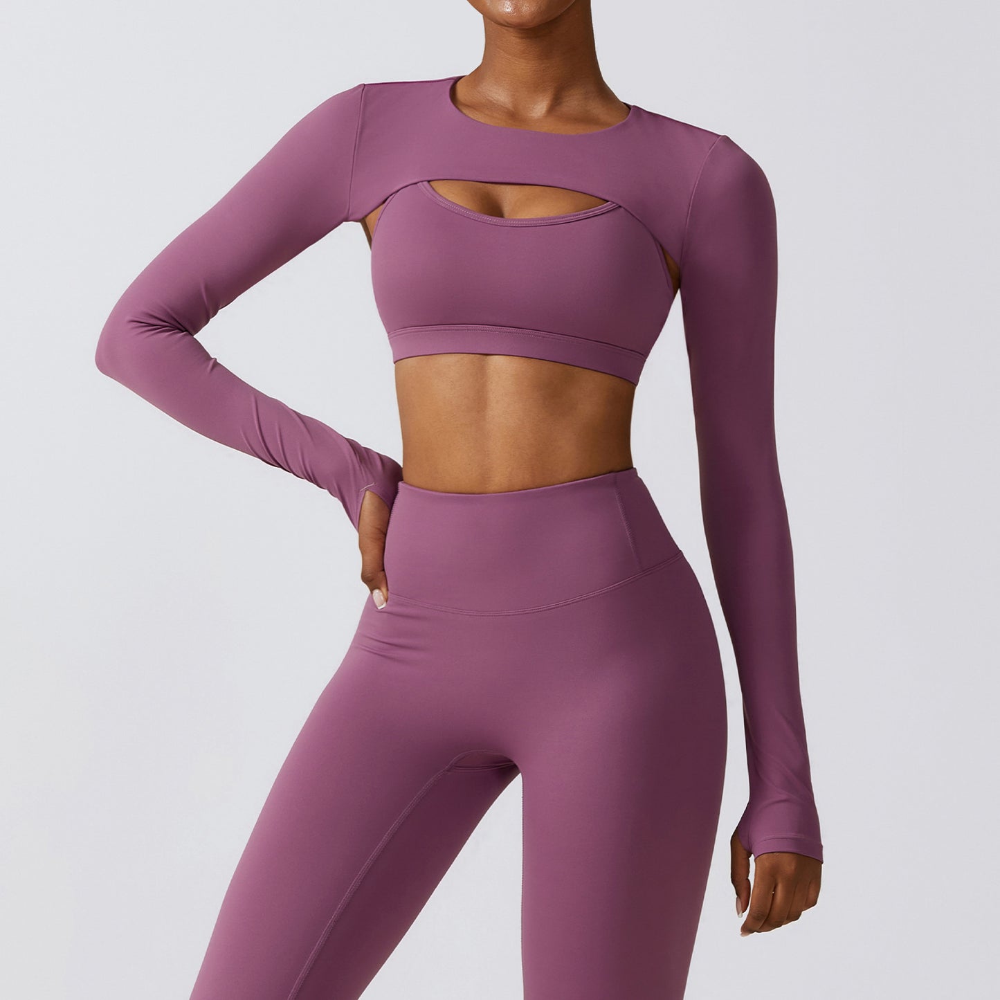 Chal de yoga para mujer (moda fitness)