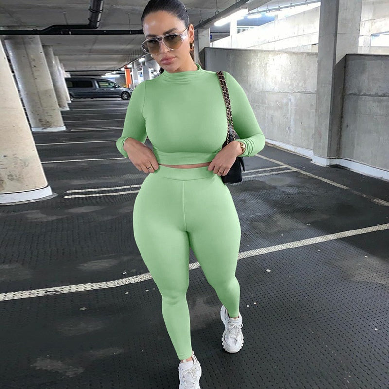 Leggings deportivos de tiro alto (elásticos y ceñidos)