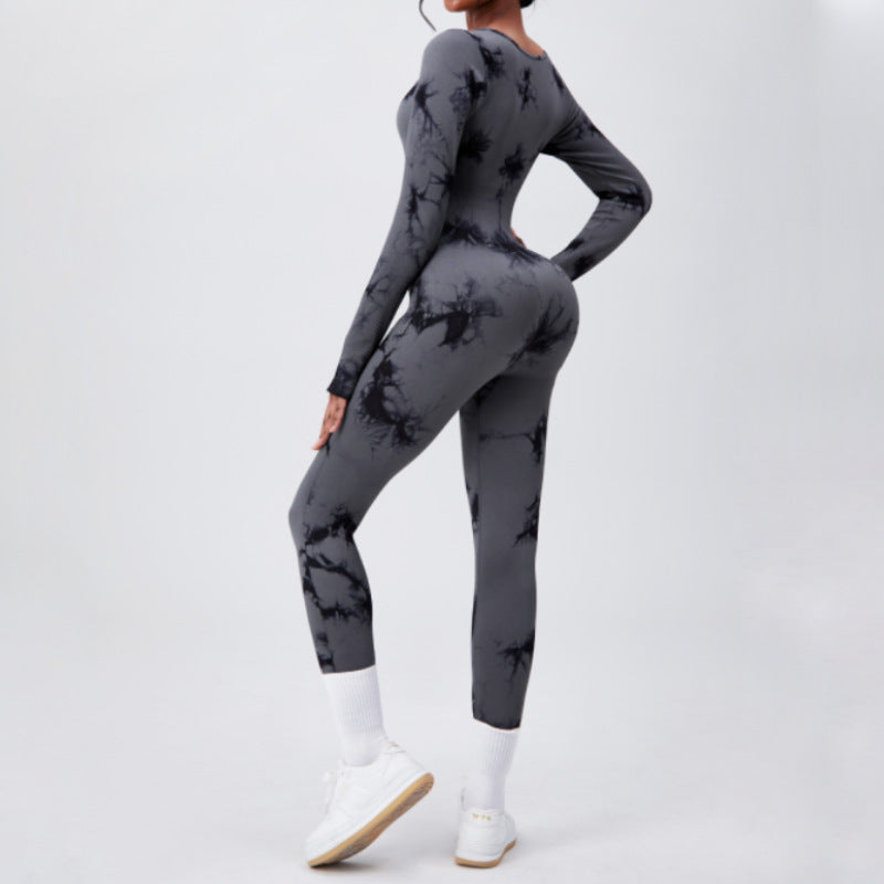 Body deportivo de manga larga (secado rápido, ajuste ceñido) – yoga/fitness