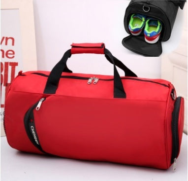 Bolso deportivo impermeable tipo duffel (hombre/unisex) — gym, fútbol y baloncesto