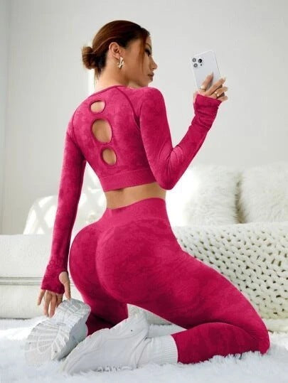 Conjunto de yoga para mujer (moda fitness)