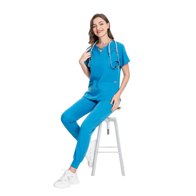 Uniforme Médico Elástico para Enfermería y Quirófano