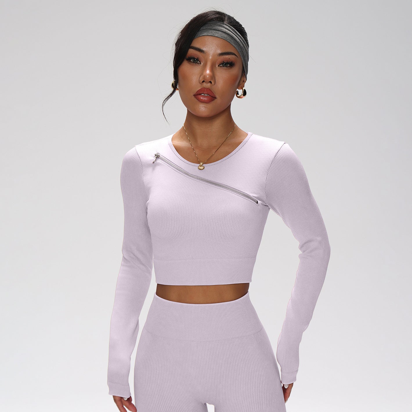 Conjunto de yoga de secado rápido: bra deportivo, chaleco, leggings