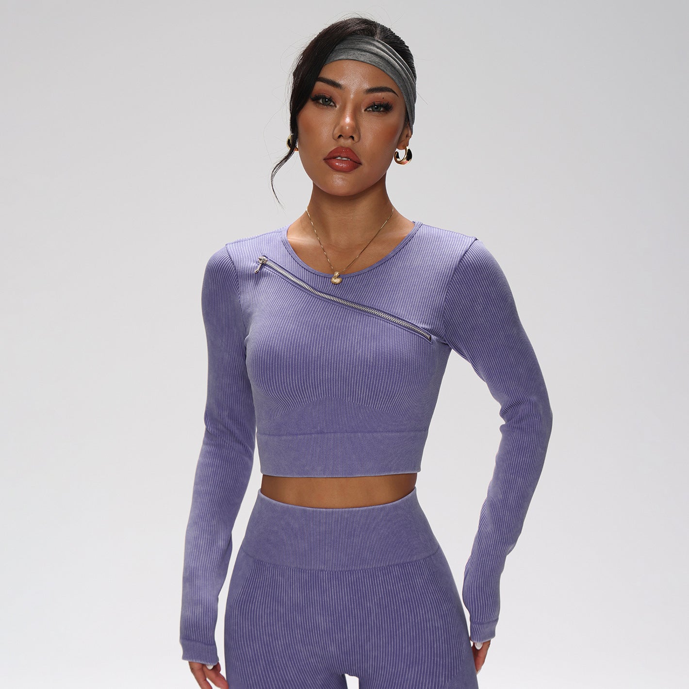 Conjunto de yoga de secado rápido: bra deportivo, chaleco, leggings