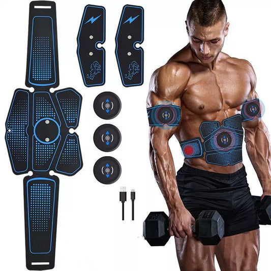 Cinturón EMS abdominal (electroestimulación) — fitness