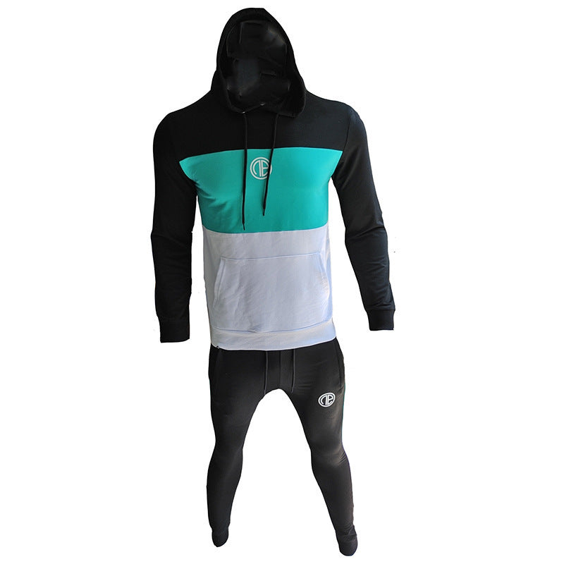 Conjunto fitness con capucha (color 2 piezas)