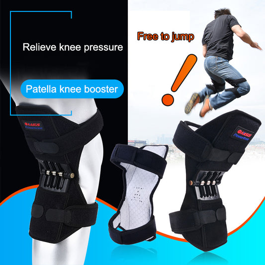 Rodillera con resorte (patella booster) de alta calidad — soporte deportivo