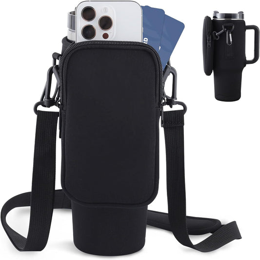 Funda portabotellas moderno 40 oz con correa ajustable