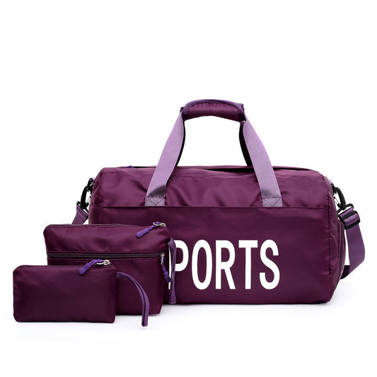 Set de bolsas deportivas de nylon (3 piezas)