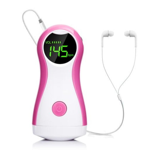 Doppler fetal integrado con auriculares (portátil)
