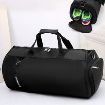 Bolso deportivo impermeable tipo duffel (hombre/unisex) — gym, fútbol y baloncesto