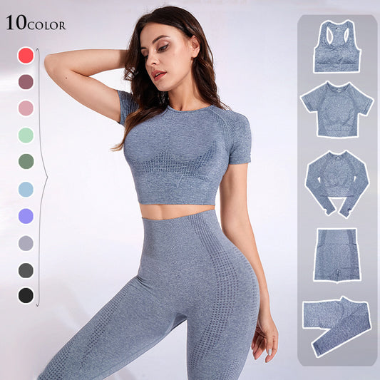 Conjunto de yoga para mujer (moda fitness)